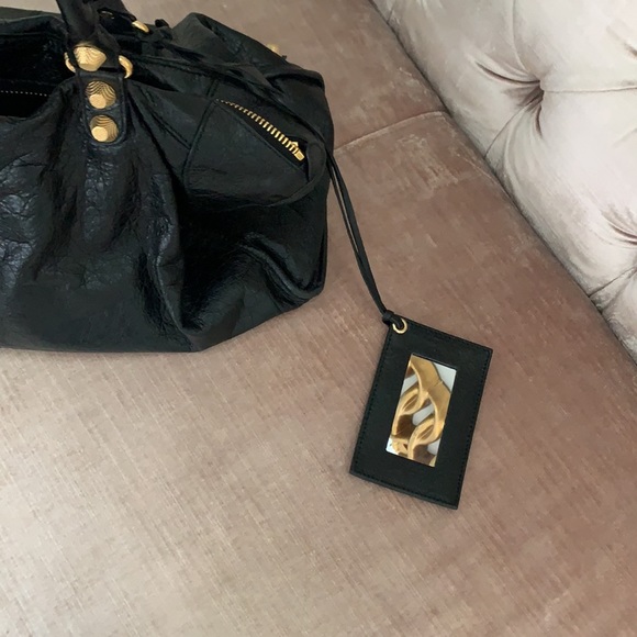 Black Balenciaga City Bag Giant Gold Hardware - Picture 4 of 8